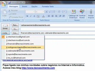 Como enviar e-mail corretamente
