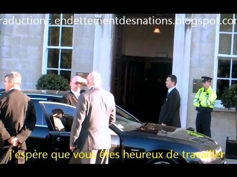 Rockefeller se fait insulter à la comission trilatérale (irlande) vostfr