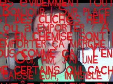 Norman Fait des vidéos Paroles Les Chemises