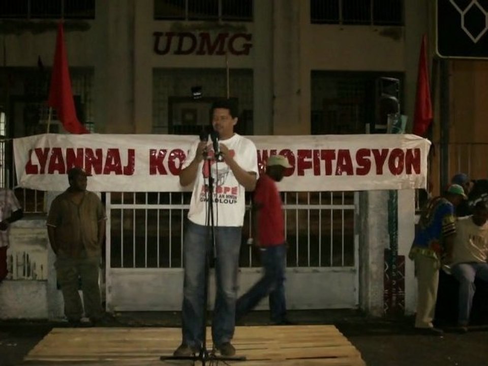 Elie Domota Meeting LKP 14.10.11 Lapwent