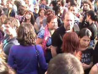 15-O manifestació a Barcelona - Inici concentració a Pl. Catalunya