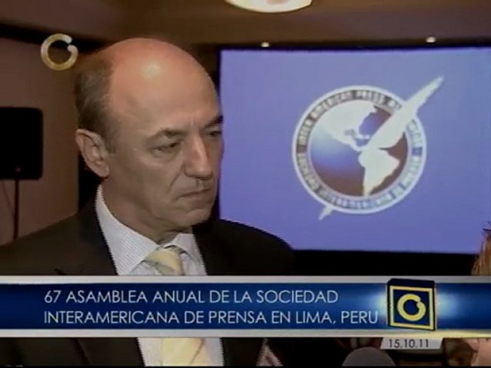 Ricardo Trotti en la Conferencia de la SIP