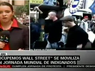 Indignados de Wall Street se movilizó en jornada mundial