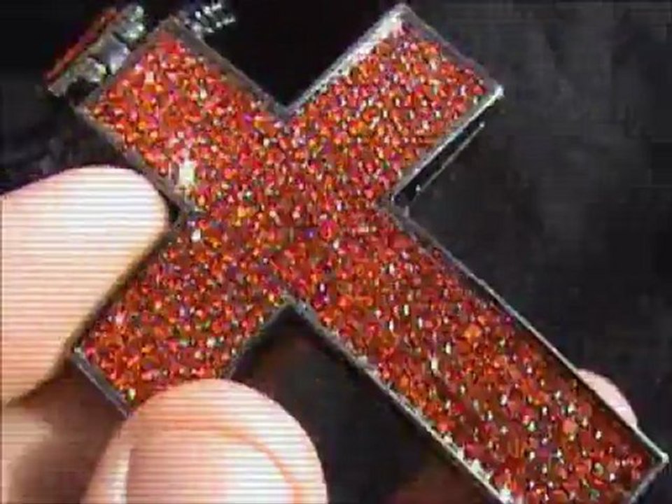 Red on Black Cross