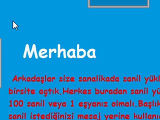 Sanalika Sanil Hilesi Gerçek Çalışıyor.