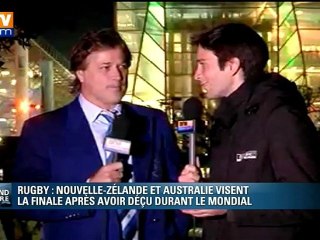 Rugby : les Bleus ont fêté la victoire