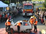 Démonstration de désincarcération par les sapeurs pompiers de Montceau-les-Mines (15/10/2011)