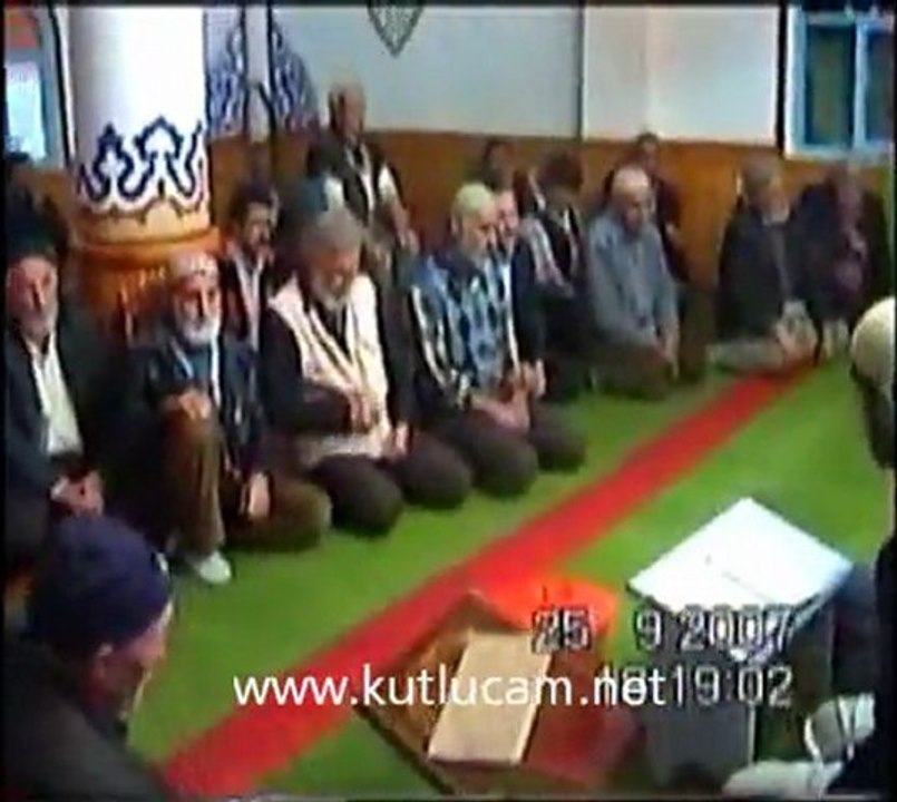 ESKİ ENSE CAMİİDE OKUTULAN MEVLİT 2001 giresun çamoluk kutluca