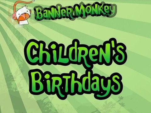 Children’s Birthday Banners - Create Personalised Party Banners Online with Banner Monkey