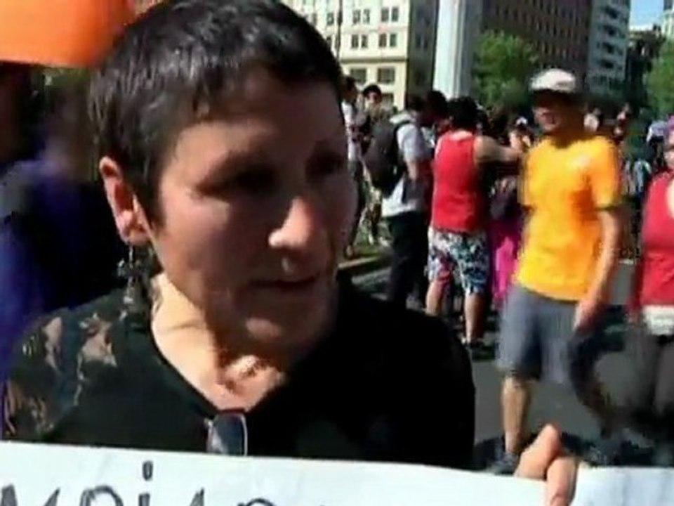 Occupy protests spread to South America