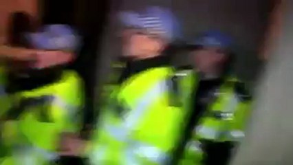 Scuffles break out as London protests stretch into the night