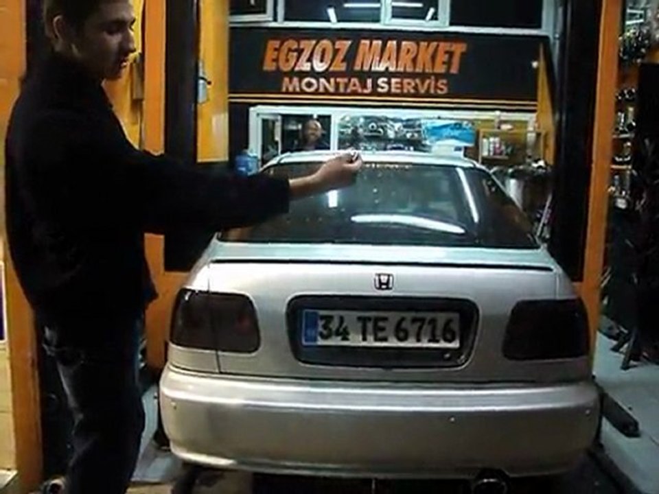 VANALI EKSOZ HONDA CIVIC  www.egzozmarket.com