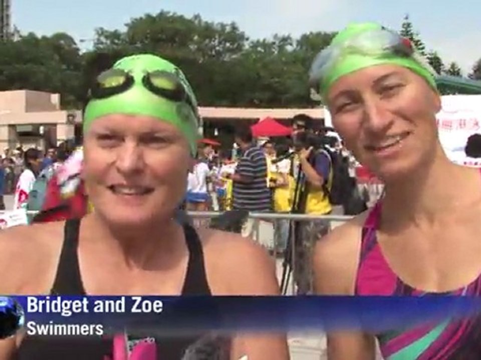 Hong Kong cross-harbour swim returns after 33 years