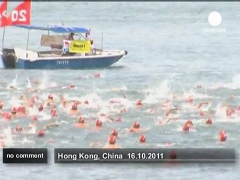 Hong Kong cross-harbour race - no comment