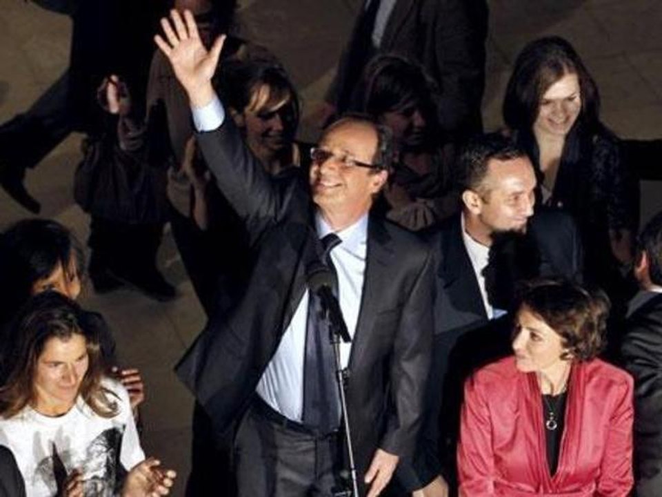 François Hollande : candidat socialiste à l'élection présidentielle