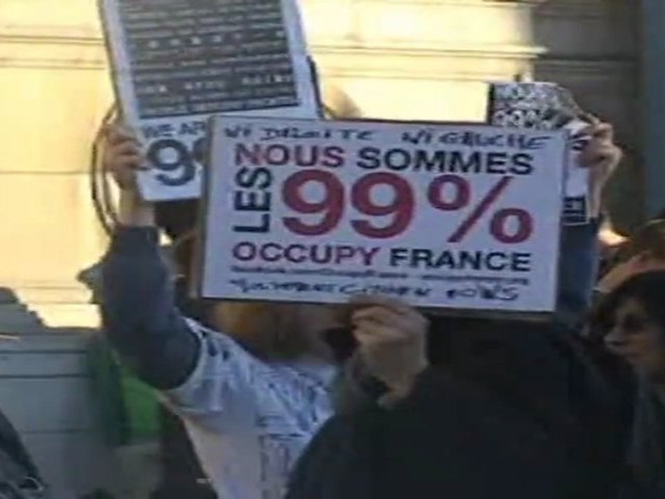15 octobre, it’s time - Journée mondiale des Indignés - Paris 15 octobre 2011