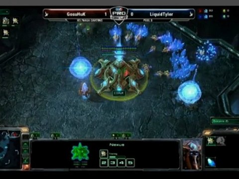MLG Orlando 2011 - Starcraft II - Game 1 & 2 - EG Huk (P) VS Liquid`Tyler (P)