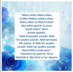 Zilhicce Ayı Orucu ve Kurban Bayramı