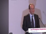 Primaire PS : Le discours de François Hollande en intégralité
