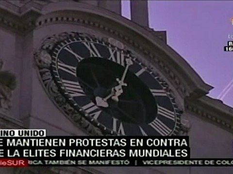 Siguen protestas de indignados en el mundo