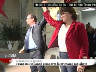 Primaire PS : le résumé de la soirée du second tour