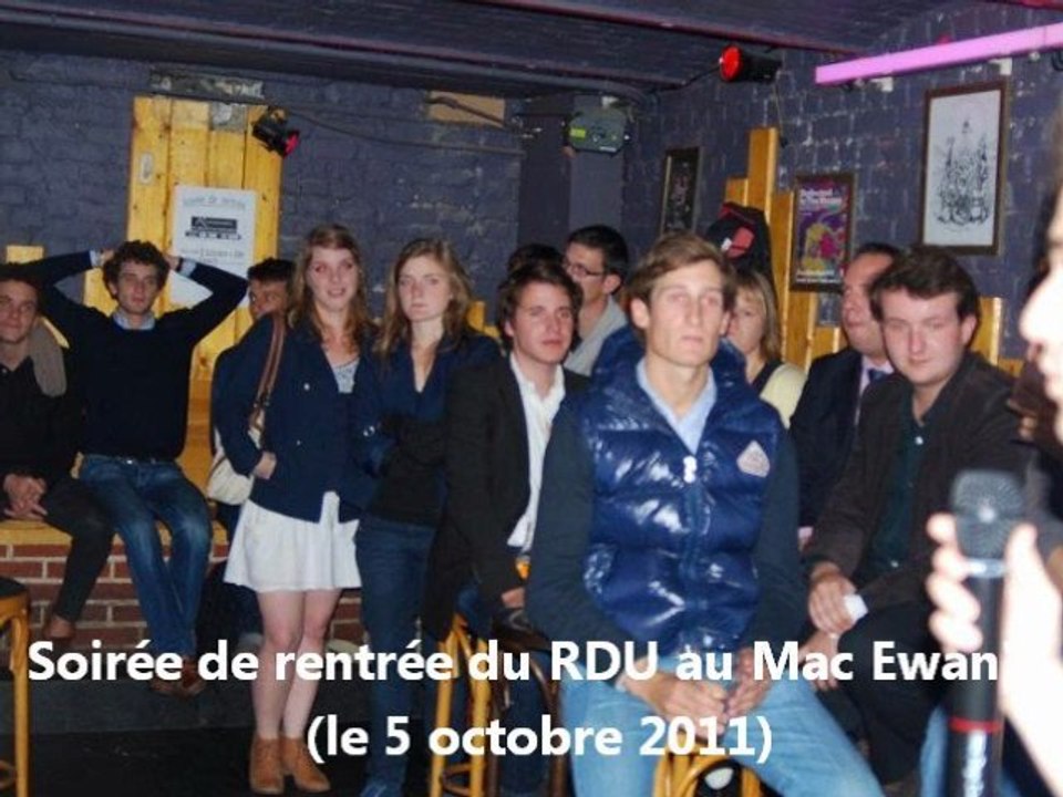 Le RDU recrute ! Vidéo de présentation de l'association de Droite et du Centre à l'IEP de Lille  !