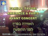 TAVORI'S IN PARIS before BOBINO 19/11 /09 BY YOEL BENAMOU שׁימי תבורי התבורי'ס