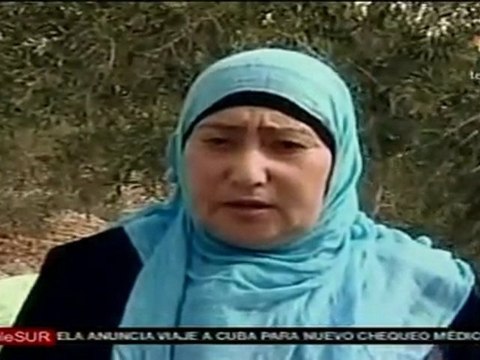 Familiares de palestinos presos esperan momento del canje