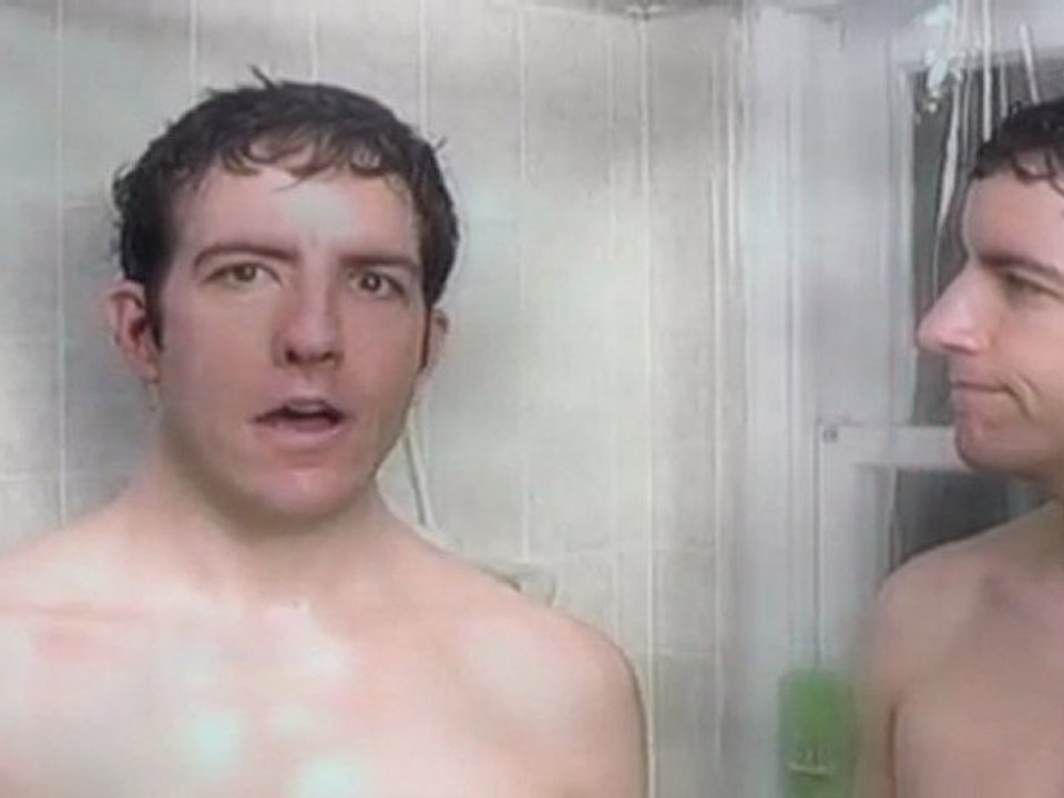 2 Hot Guys in the Shower #5 - "Size"