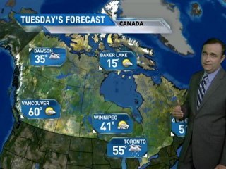 Canada Vacation Forecast - 10/16/2011