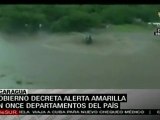 Lluvias causan al menos 40 muertes en Centroamérica