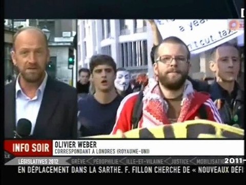 Manifestations d'indignés de par le monde