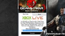 Download Gears of War 3 Adam Fenix Multiplayer DLC Free on Xbox 360