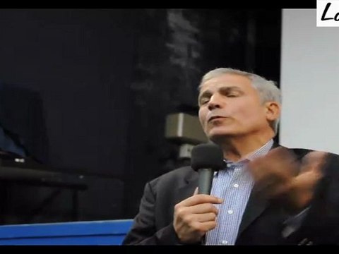 Bernard Massas à l'inauguration du cinéma Majestic à Lourdes