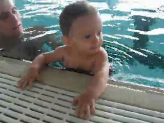 Mon Trésor a la piscine :)