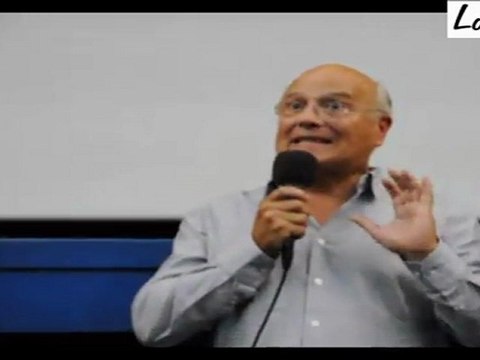 Jean Sagols à l'inauguration du cinéma Majestic à Lourdes