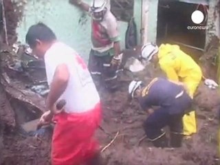 Heavy rains flood Central America