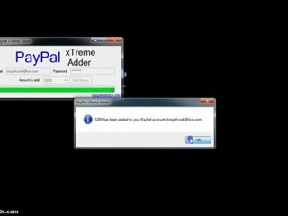 Paypal Money Adder (With Proof October 2011) CHECKED IN 17 OCTOBER 2011