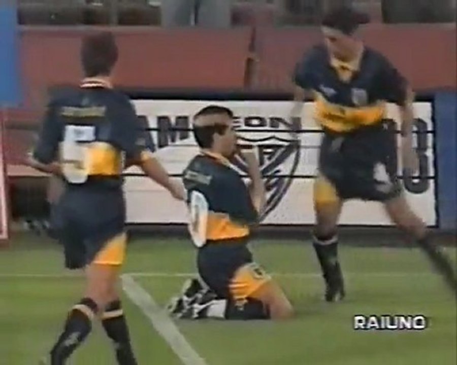 06b - Maradona - Rete in Boca Juniors - Argentinos - Serie A 1995-96