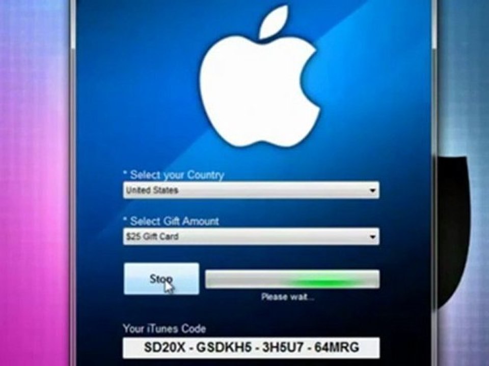 New Update iTunes Gift Card Generator 17 October 2011