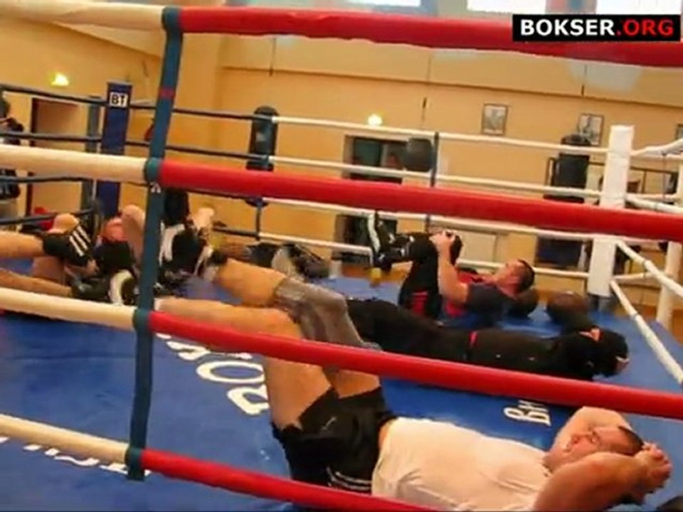 Denis Lebedev: Workout before facing James Toney
