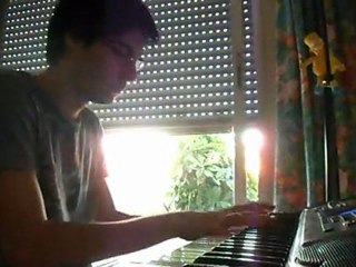 Super Mario World Castle on piano
