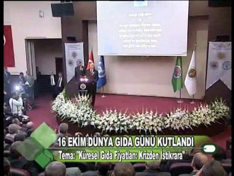 Dünya Gıda Günü 17.10.2011