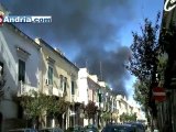 Incendio in via Barletta ad Andria: le varie prospettive