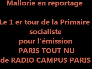 A LA UNE : extraits de reportage pour une émission de radio