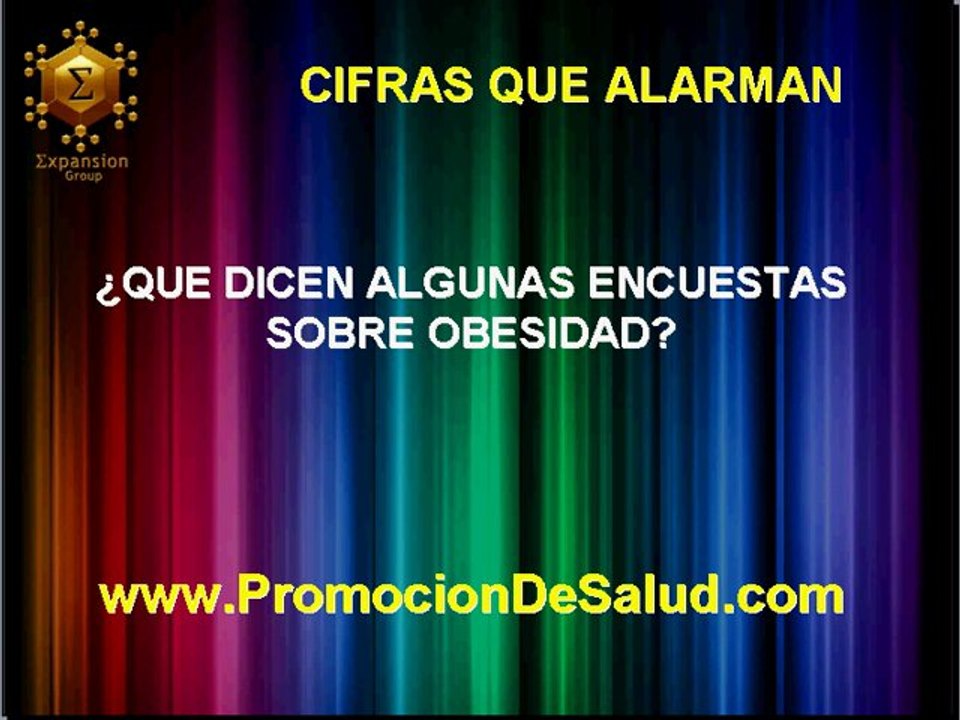 OBESIDAD CIFRAS QUE ALARMAN (NUTRICION Y SALUD)