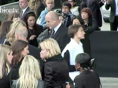 Burberry Arrivals 2, London Fashion Week Spring 2012 | FTV