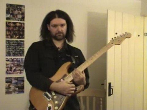 Pachelbels Canon Rock with Yngwie Malmsteen Style Sweep Picking