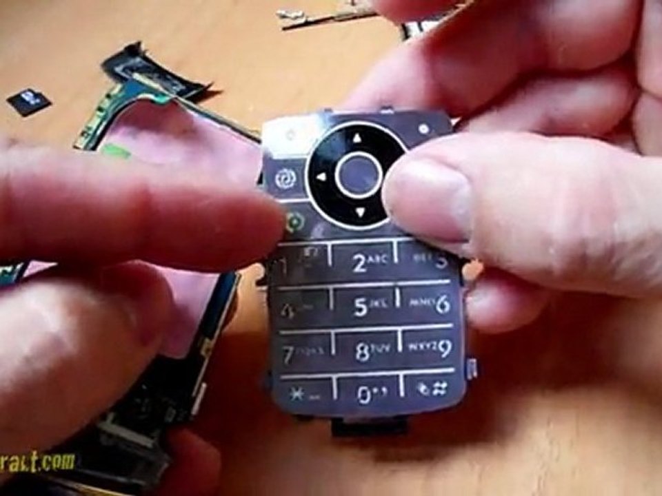 Reparar teclado Motorola W510