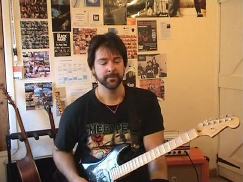 Rock Guitar licks Lesson With Rob Chapman